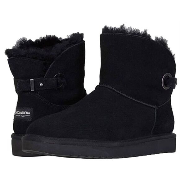 KOOLABURRA Remley Mini Black Winter Boot Size 6 - Picture 1 of 10